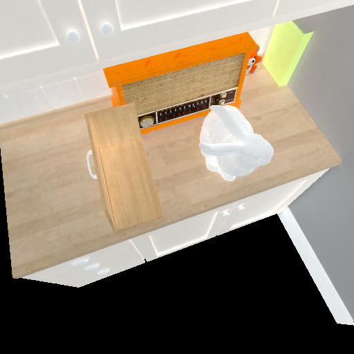 Kitchen albedo from direct illumination