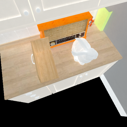 Kitchen albedo from naive radiance cache