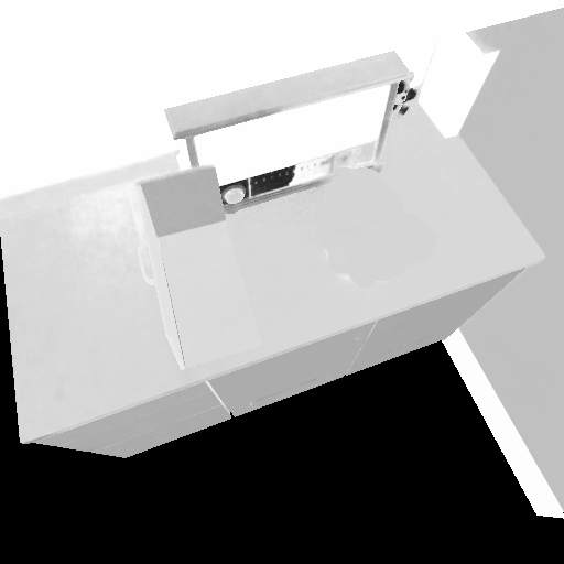 Kitchen roughness from naive radiance cache