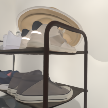 Shoe rack albedo estimated by WildLight