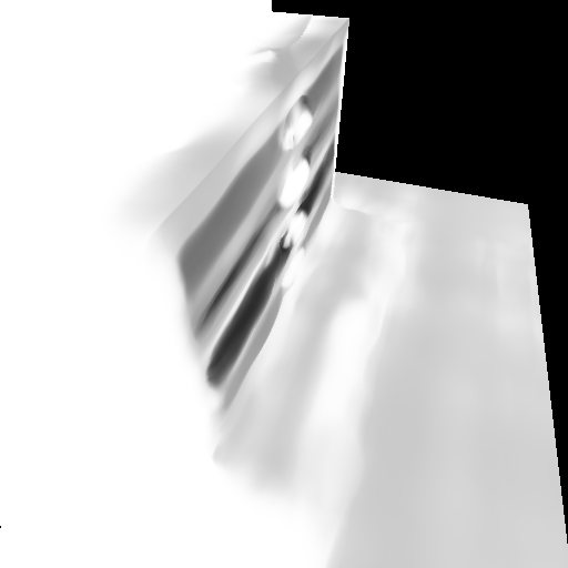 Bedroom roughness estimated by IRON