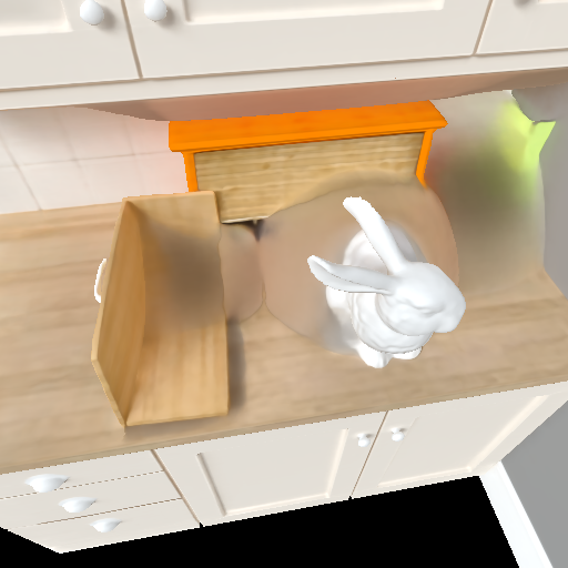 Kitchen albedo estimated by NeRO