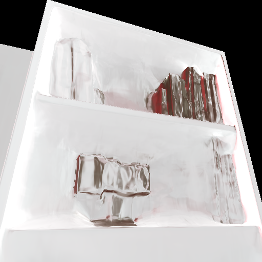 Shelf albedo estimated by IRON