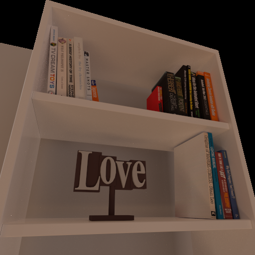 Shelf synthetic input rendering under natural illumination